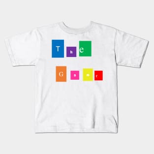 The Game With Magazine Clippings Kids T-Shirt